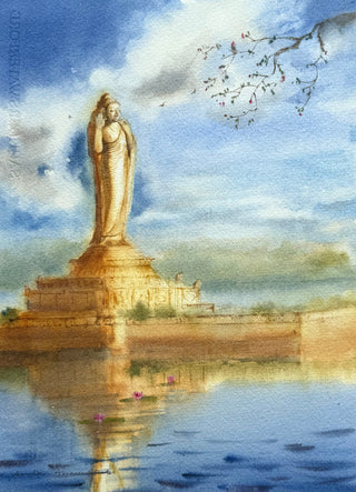 Buddha Statue, Hussain Sagar Lake Hyderabad