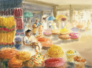 KR Flower Market 2 in Bangalore