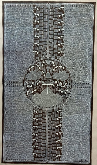 Paddy Cutting And Threshing