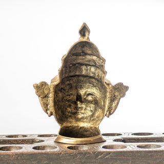 Handcrafted Brass Shiva Mask