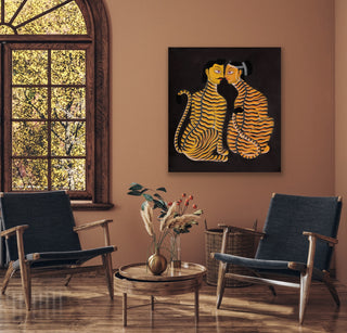 Bagh Baghini- Framed