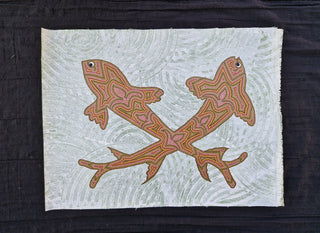 Fish Flying in the Sky (Framed)