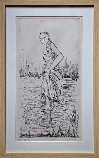 Lady in a Stream
