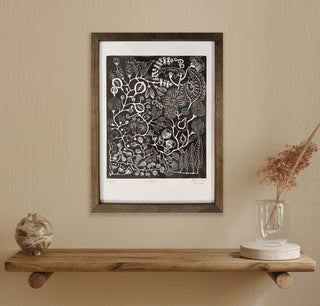 The Labyrinth - Framed