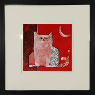 Cat And The Moon