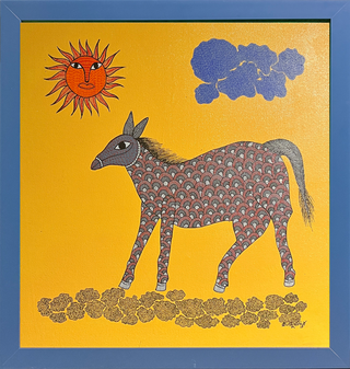 Horse and Sun (Framed)