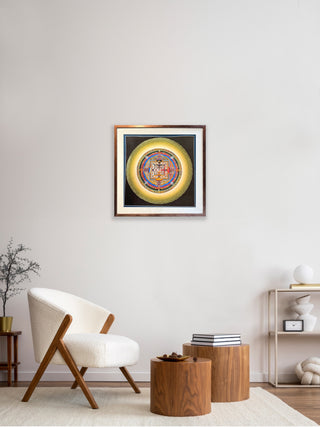Kalachakra Mandala Mantra - Framed