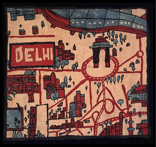 DELHI CHRONICLE II - Framed