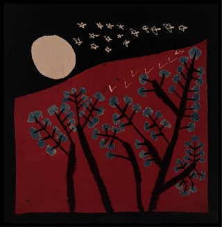 Night forest - Framed