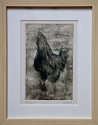 Rooster 3 - Framed