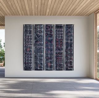 Almost Monochrome, Geometric Allegory With Red Dots
