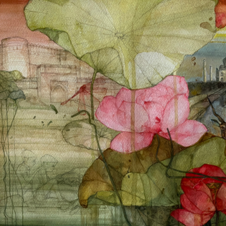 Lotus Landscape: Agra Architecture