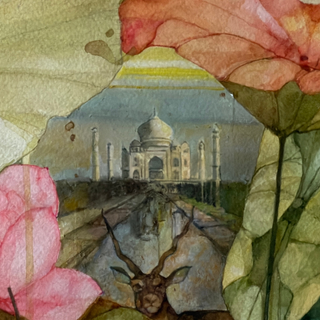Lotus Landscape: Agra Architecture