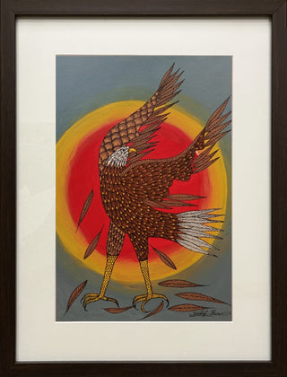 Feathers of Becoming - Framed