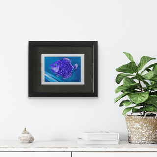 The Blue Fish - Framed