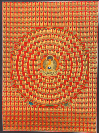 500 Buddha- Framed