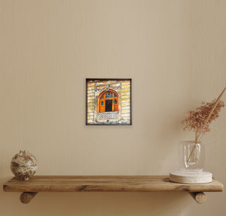 Window On Dockyard Road - Framed