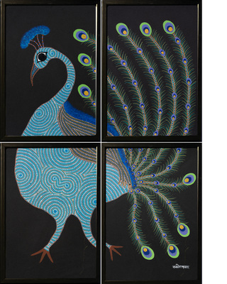 Peacock (Framed)