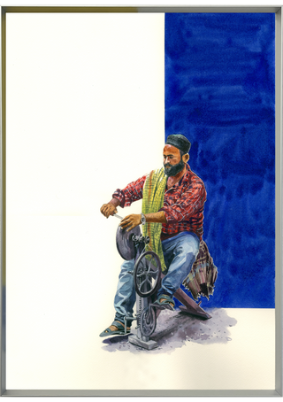 Staying Sharp (Framed)