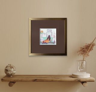 Reclining - Framed