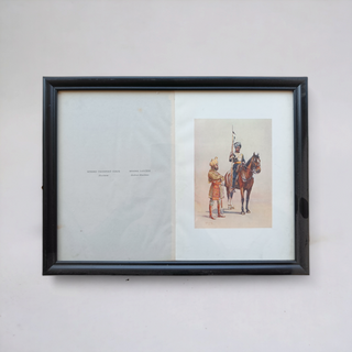 Vintage Print - Mysore Transport Corps & Mysore Lancers