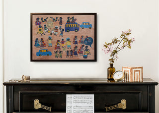 A Bhil Wedding (Framed)