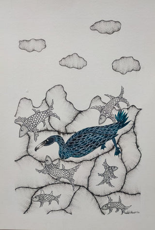 Ahiri Bird (Framed)