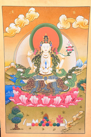 Avaloketeshvara Four Arms