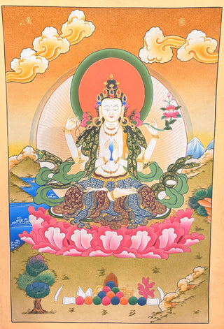 Avaloketeshvara Four Arms