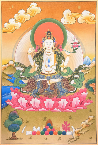 Avaloketeshvara Four Arms
