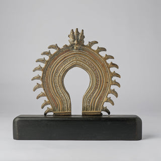 Vintage Prabhavali with Kirtimukha | Andhra Pradesh | South Indian Devotional Art