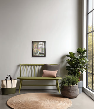 Tulips By The Window - Framed