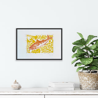 Fish In Seaweed Sauce (Multi Layered Limited Edition Prints)