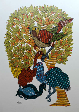 Birds Gathering