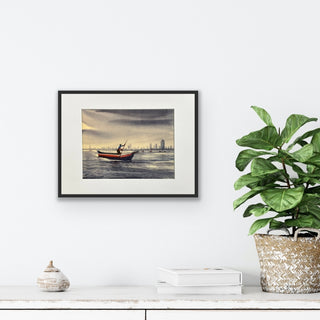 Boat and Skyline