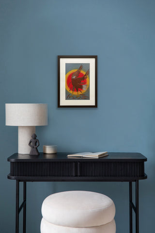 Feathers of Becoming - Framed