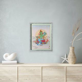 Green Tara- Framed
