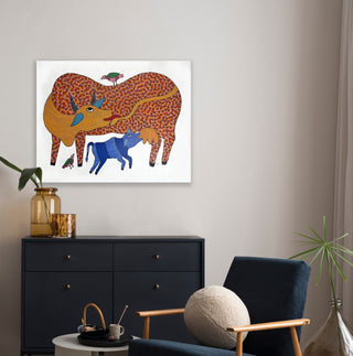 Cow and Calf