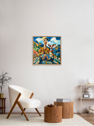 Good Company - painting by Kaushal Parikh