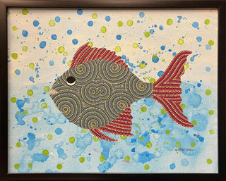 Green Sunfish (Framed)