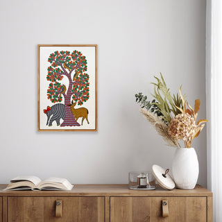 Deer And Elephant
