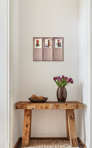 Stick No Bills 1 (set of 3) - Framed