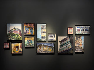 Through Old Frames - Set of 12 (Framed)