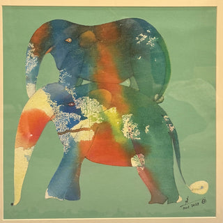 Elephant Series 1 - Framed