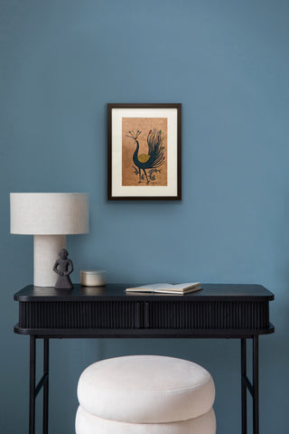 The Peacock - Framed