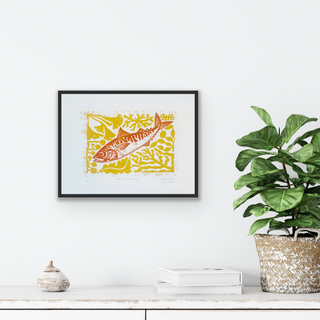 Fish In Seaweed Sauce (Multi Layered Limited Edition Prints)