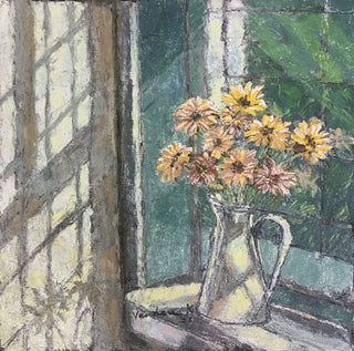 Flowers In Morning Sun - Framed