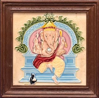 Ganesha- Japanese Tile Painting