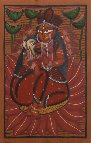 Ganesh And Parvati