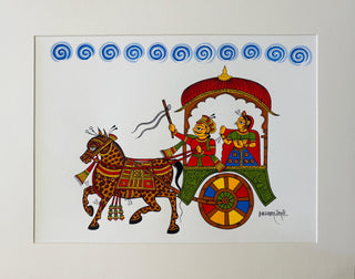 Ghoda Gadi - Framed
